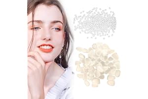 EELEAN Tooth Repair kit，Filling The Missing Broken Tooth and Gaps,Moldable Fake Teeth and Thermal Beads Replacement Kit，Regain Confidence Smile.