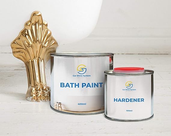 Standard Cast Iron Bath Sink Shower Tiles Resurfacing Enamel White ...