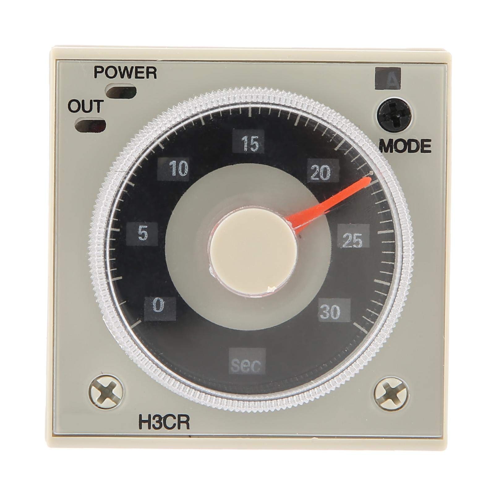 Oumefar 11 Pins Knob Control 0 . 5S 300H Delay Timer Relay H3CR A Waterproof Time Relay 100 240VAC 100 125VDC for Automated Control Circuit