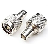 N Male to BNC Female Connector,ANHAN N Type to BNC