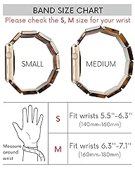 Heesch Tortoise Stretchy Watch Band Compatiable