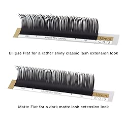 LASHVIEW Ellipse Flat Eyelash Extension,Flat