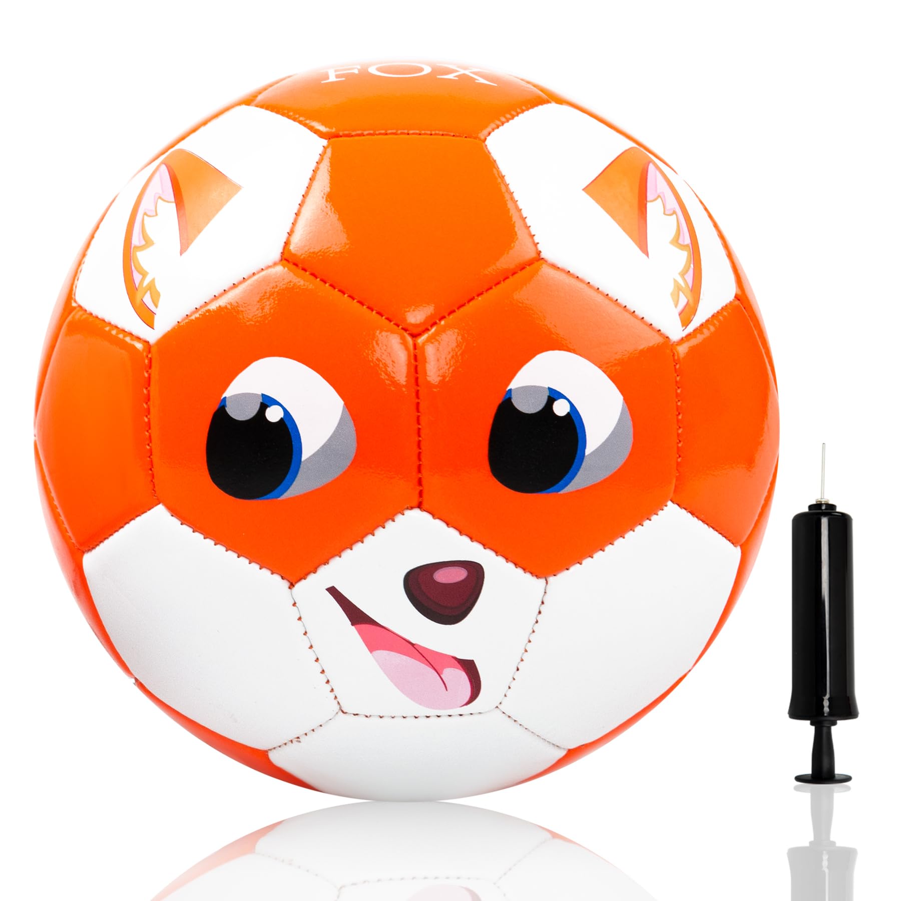 U&C Planet Toddler Football, Footballs Size 2, Mini Kids Ball, Football Gift for Baby 1 2 3 4 5 Years Old, Footballs Game for Boys Girls Children Yard Outdoor Indoor