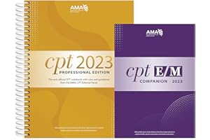CPT Professional 2023 and E/M Companion 2023 Bundle