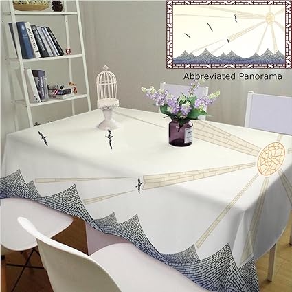 Amazon Com Unique Custom Cotton And Linen Tablecloths Abstract