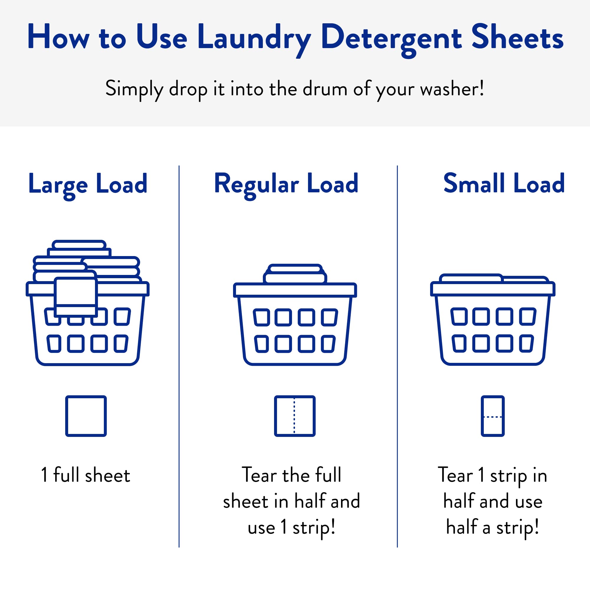 The Clean People Laundry Detergent Sheets - Laundry Soap - Ultra Concentrated, Recyclable Packaging, Stain Fighting - Fresh Scent, 96 Pack
