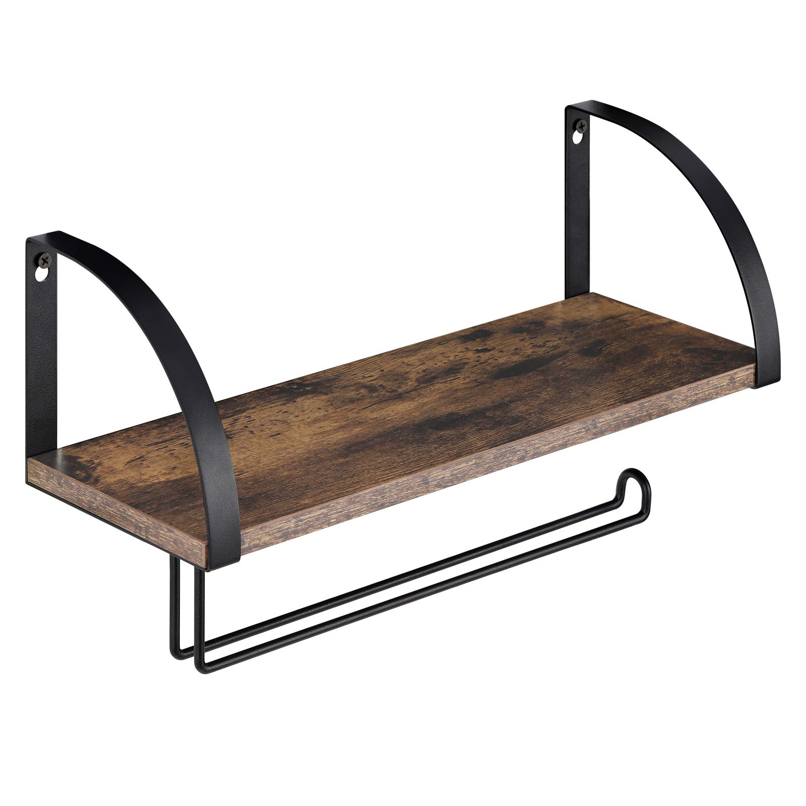 BTY Paper Towel Holder with Shelf, Vintage