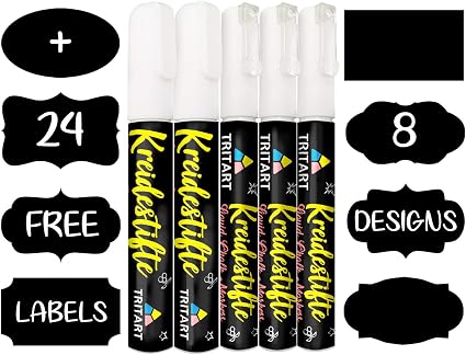 Kreidestift Weiss 3 X 3mm 2 X 6mm Kreidemarker Weiss Chalk