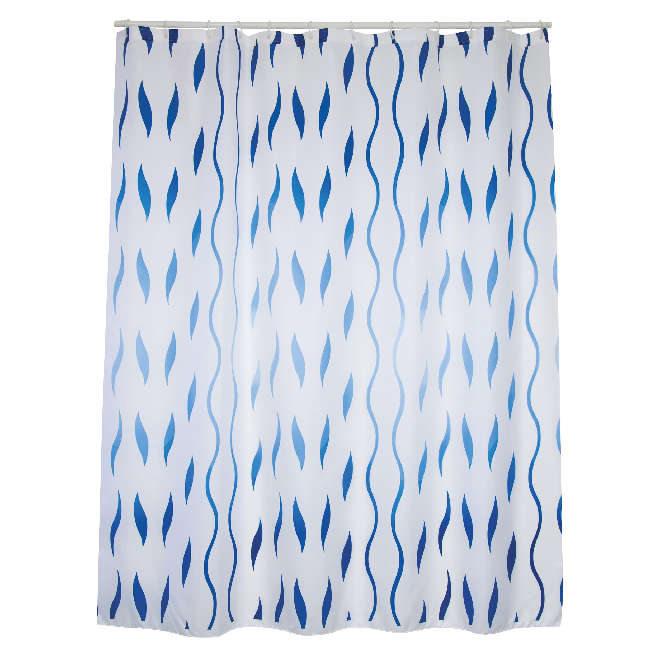 MSV "Premium Seventies Polyester Shower Curtain, Multi-Colour, 180 x 200 cm