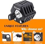 LuTuo Folding Bike Chain Lock 79cm Heavy Duty Alloy Steel with 3 Keys view 3