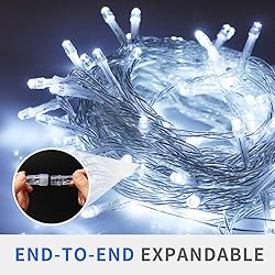 VTECHOLOGY Christmas String Lights, 66FT 200 LEDs