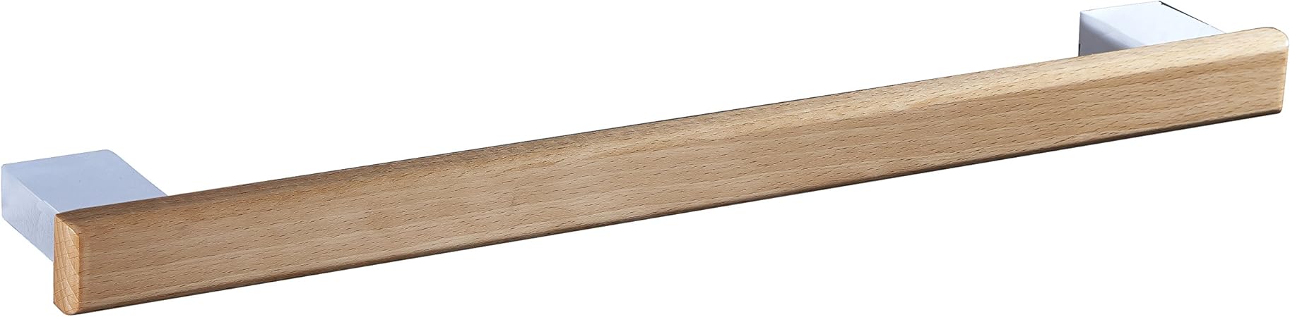 Manillons Torrent - Modelo 1918 | Toallero Barra 45 cm - Cromo Combinado con Madera