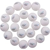 MAPOL 60/22 3-Star 40+ Ping Pong Balls Advanced Practice Table Tennis Ball | Official Weight and Size(2.7g, 40mm), Sturdy &amp; Durable, Good Bounce, Consistent Speed, Work Well for Practice