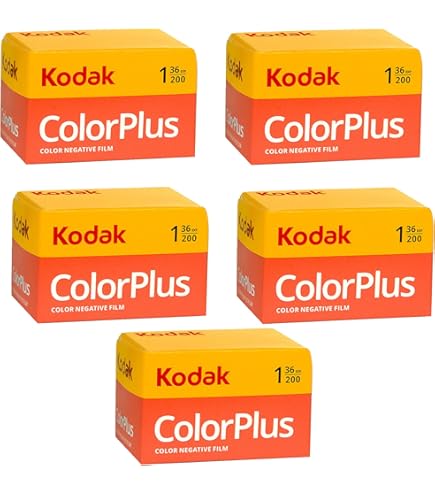 【お値下げ】Kodak COLORPLUS 200 135-36 ７個セット Kodak ColorPlus 200 Color Negative 35mm Film, 36 Exposures – Pro