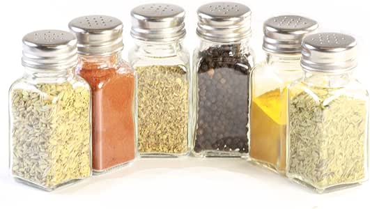 Juego De Tarros De Especias - Frascos De Vidrio Para Especia | Cuotas