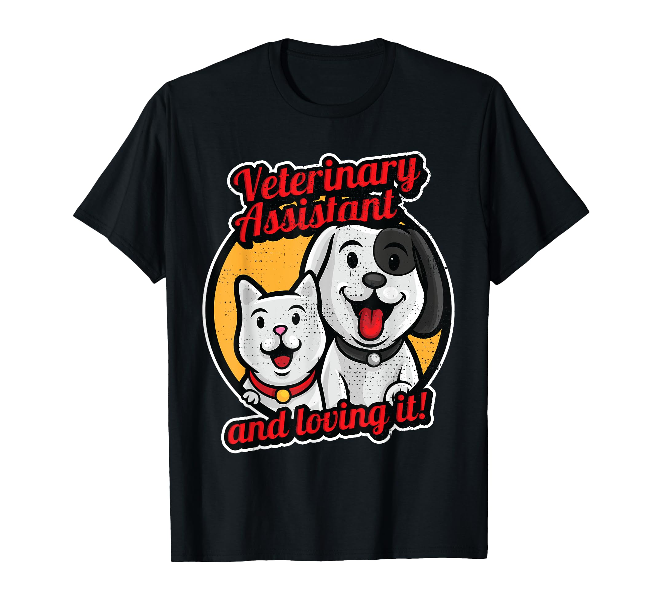 Veterinary Assistant And Loving It Animal Doctor Vet T-Shirt