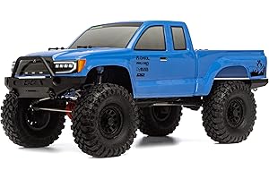 Axial RC Truck 1/10 SCX10 III Base Camp 4WD Rock Crawler Brushed RTR (Batteries and Charger Not Included), Blue, AXI03027T1