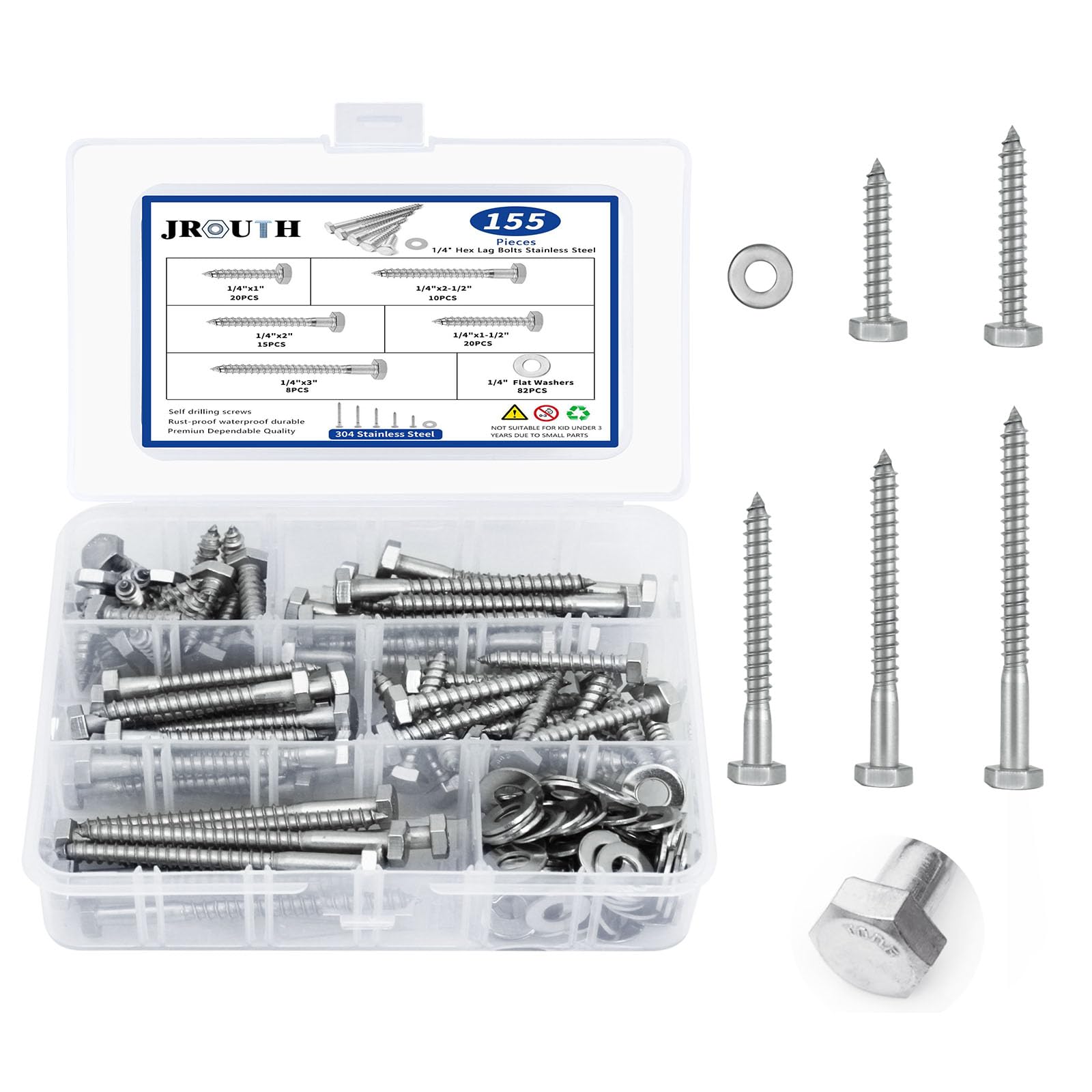 M5 Button Head Screws 20PCS M5-0.8 X 65mm Socket Head Cap Screws - 304 Stainless Steel Allen Bolts 65mm Machine Bolts