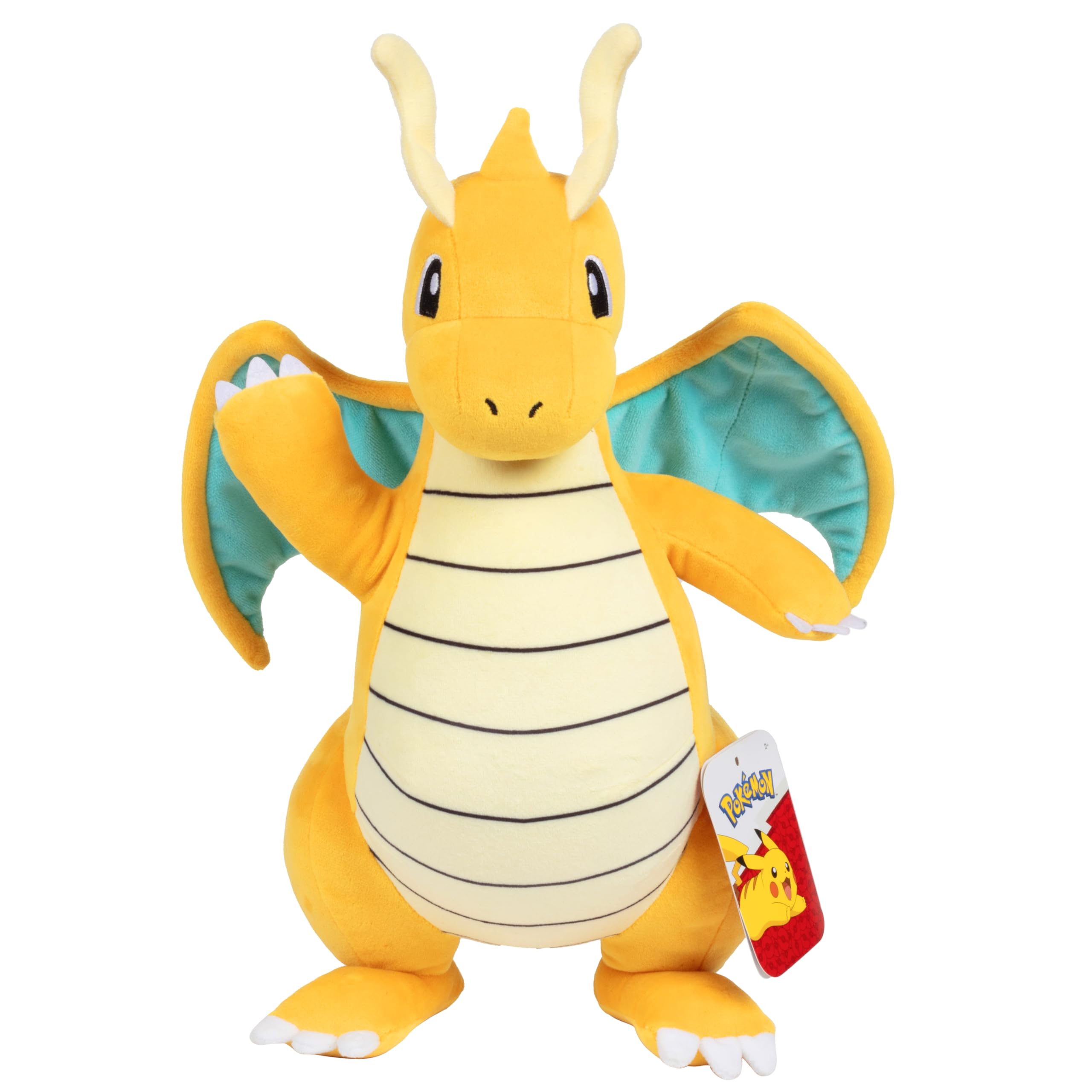 Pokémon Dragonite Plush - 12-Inch Dragon- and Flying-Type Plush