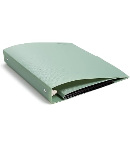Orchid Color Binder 1 Inch U Brands Eco-Friendly Binder & Divider Set ...
