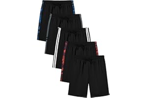 Resinta Toddler Boys Shorts Boys Quick Dry Athletic Pull-On Shorts with Elastic Waist for Summer Playwear