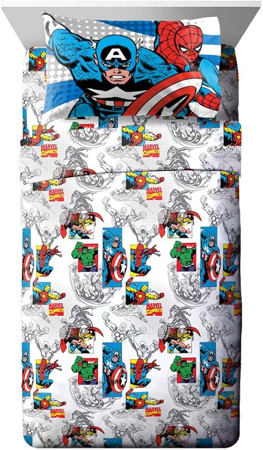 twin superhero sheets