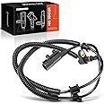 A-Premium Front Left or Right ABS Wheel Speed Sensor - Compatible with Dodge & Jeep Models - Nitro 2007-2011, Liberty 2008-2012 - Front Driver or Passenger Side, Replaces 68004019AB, 68004019AC