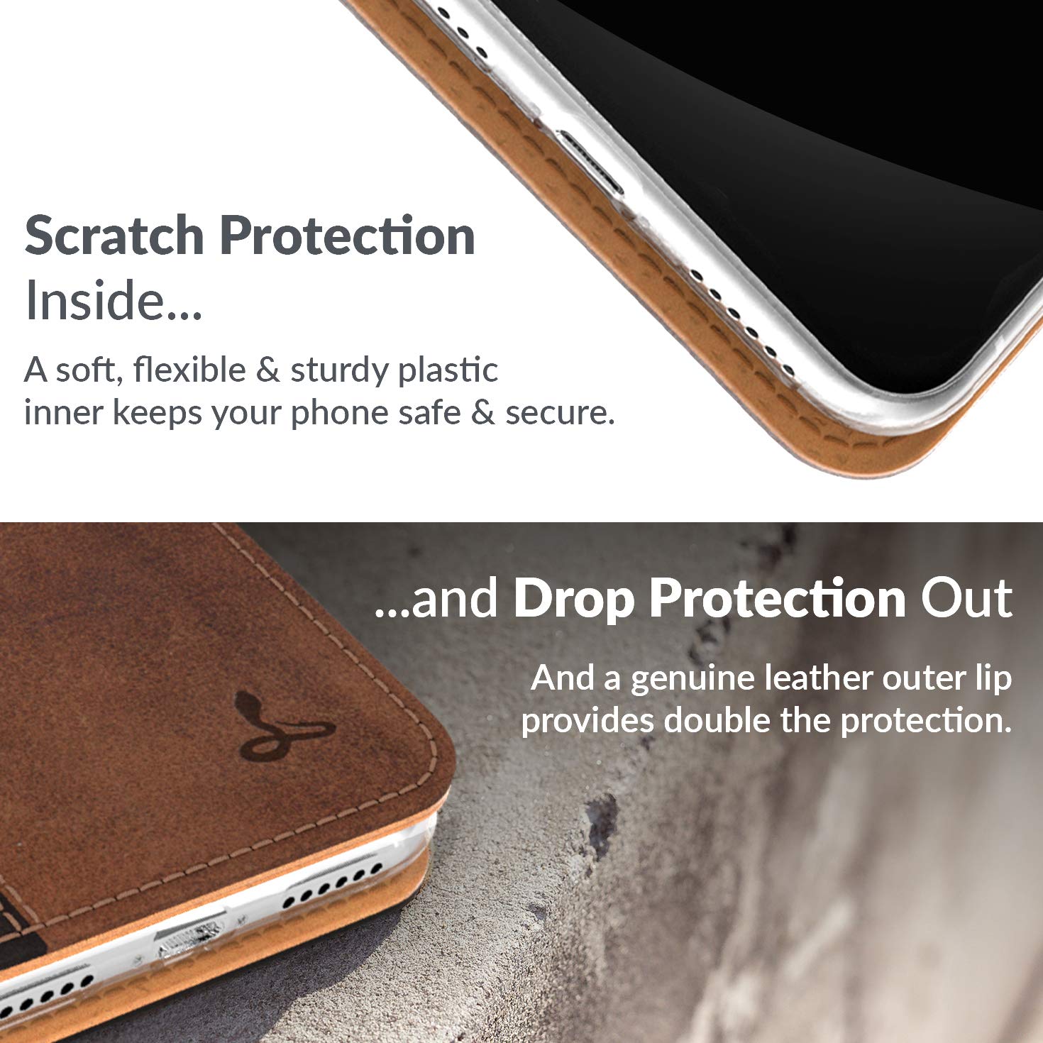 Snakehive Vintage Wallet For Apple Iphone Xs Iphone X Real | Desertcart  Gambia