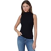 AG Adriano Goldschmied Womens Edie Sleeveless Turtleneck