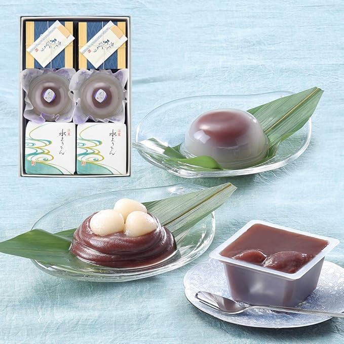 Amazon Co Jp 宗家 源吉兆庵 冷やしあんとろり詰合せ 6個入 お中元 和菓子 スイーツ Food Beverage Alcohol