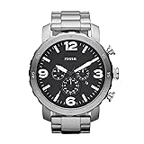 Fossil Men's Nate Quartz Stainless Steel