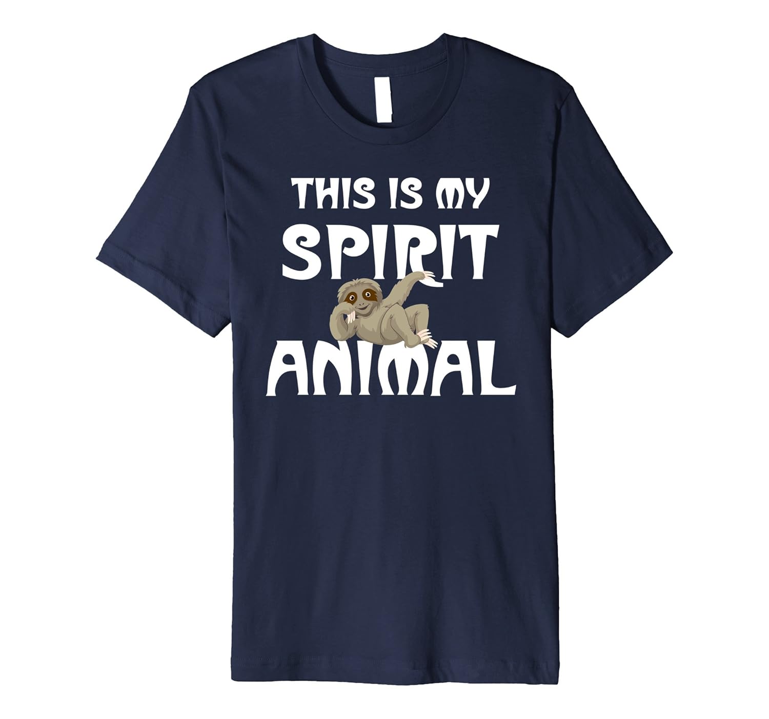 Sloth Spirit Animal T-Shirt Christmas Gift For Him Her Funny-ANZ