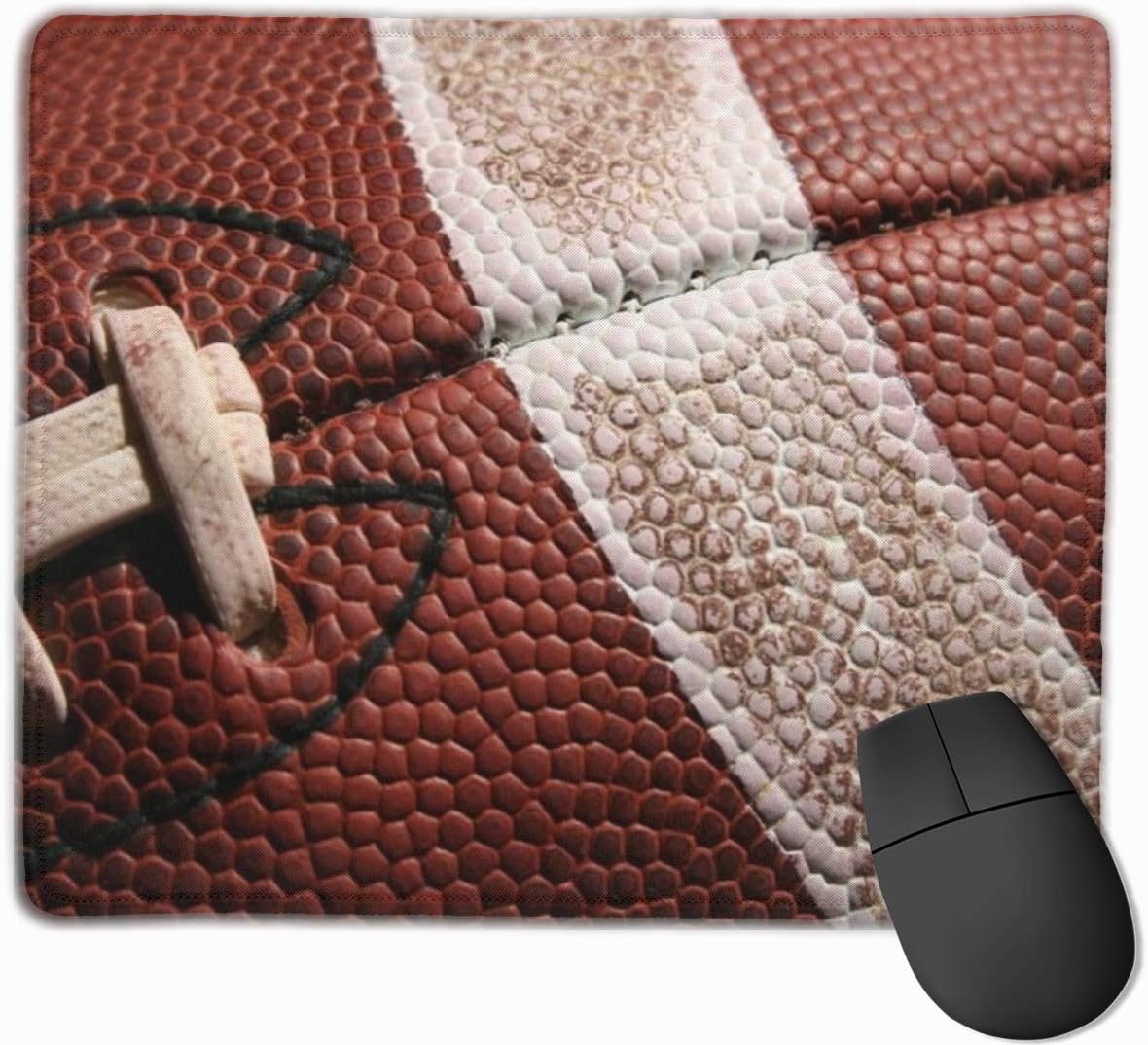Yuotry Smooth Mouse Pad, Football Texture Mobile Gaming