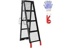 BEJONI Loading Ramp for Pickup Trucks, 80"L x 11"W Steel Folding Motorcyce Ramps 705LBS Capacity, Portable Dirt Bike Ramps, Powersports Loading Ramps for Trailers, ATV, Ebikes, Motorcycle, Pack of 1