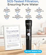 Waterdrop 15UA Under Sink Water Filter 19000 Gallons Direct Connect NSF/ANSI 42 view 4
