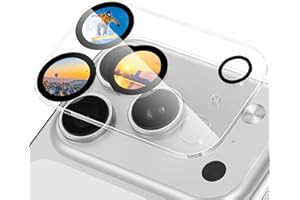 RAPTIC Anti-Glare Camera Lens Protector for Phone 17 Pro Max, [Case Friendly], Scratch Resistant, Anti-Reflective Glass, 5X S