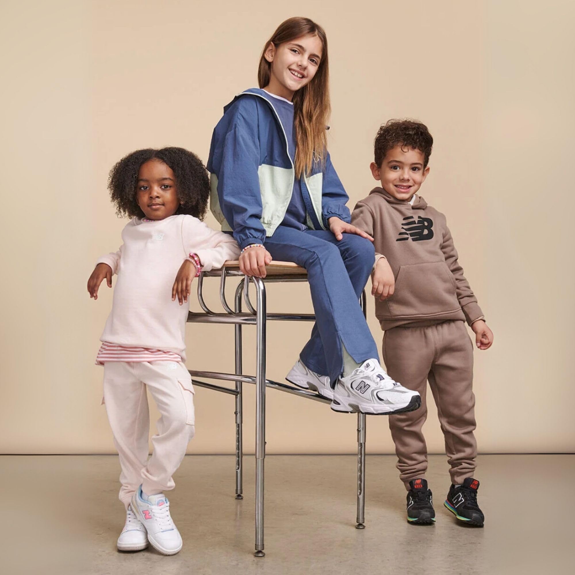 New Balance Boys Fleece Jogger 3 Pack – Kids Soft Cotton Blend Fleece Sweatpants with Pockets, Athletic Fit, Sizes 4-20