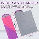 Clostnature Sleeping Bag 4-Season Left Zipper Lightweight 1.3kg view 6