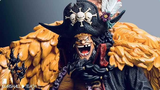 Amazon 特価予約 ワンピース Onepiece 四皇 黒ひげ フィギュア ガレージキット 海外ls 限定品 樹脂製 スタチュー 1 6 フィギュア ドール 通販