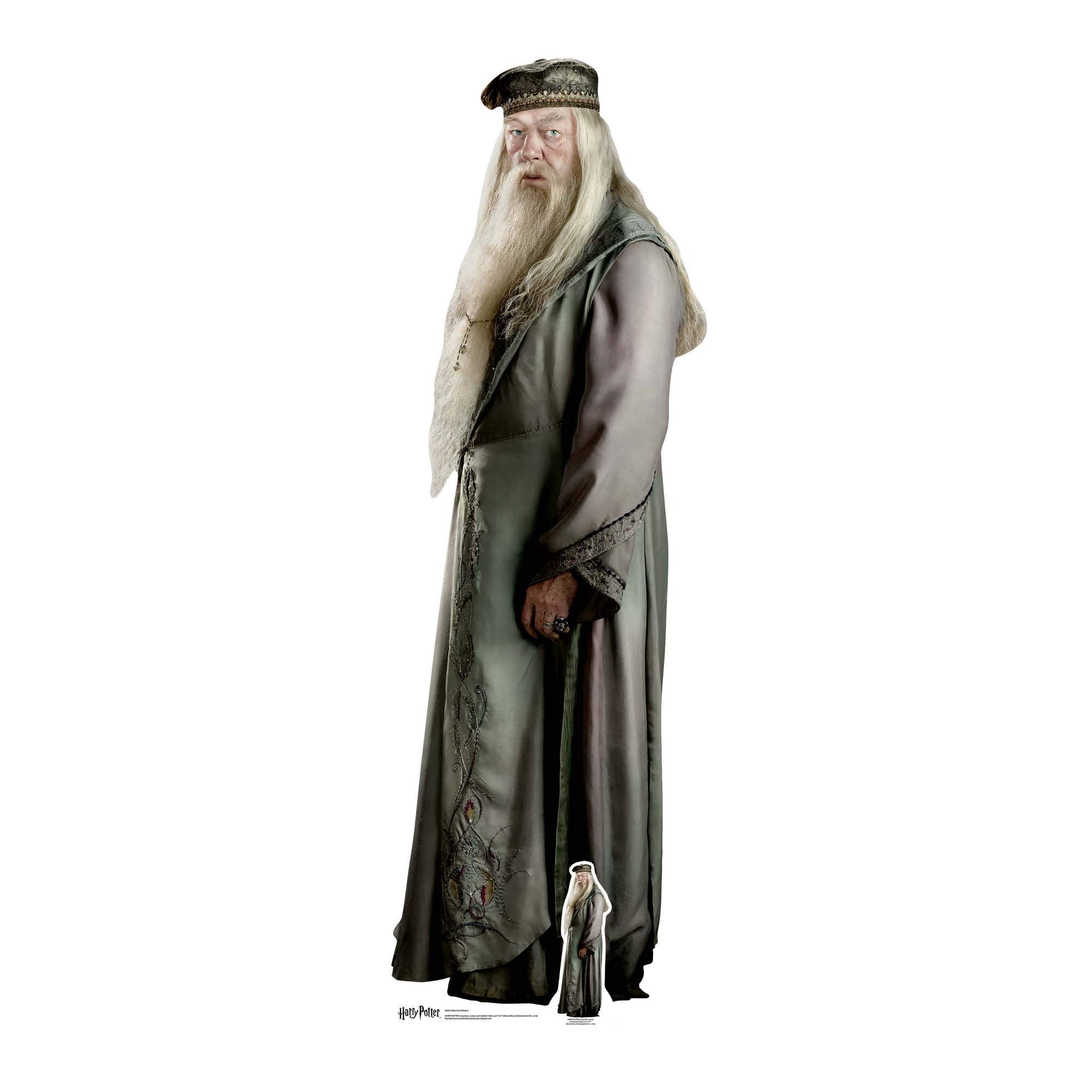 Star Cutouts SC645 Albus Dumbledore Lifesize Cardboard Cutout – Official Harry Potter Display for Parties, Bedrooms & Fans – 184cm Tall