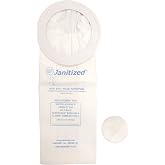 Janitized JAN-ADV6XP-2 Premium Replacement Commercial Vacuum Paper Bag for Advance Adgility 6XP Vacuum Cleaner, OEM#1471098500 (Pack of 10)