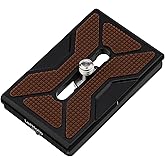 LEFTFOTO 60mm Arca Swiss Metal Universal Camera Quick Release Plate Fits Arca Type Clamp for DSLR Camera Tripod Ballhead