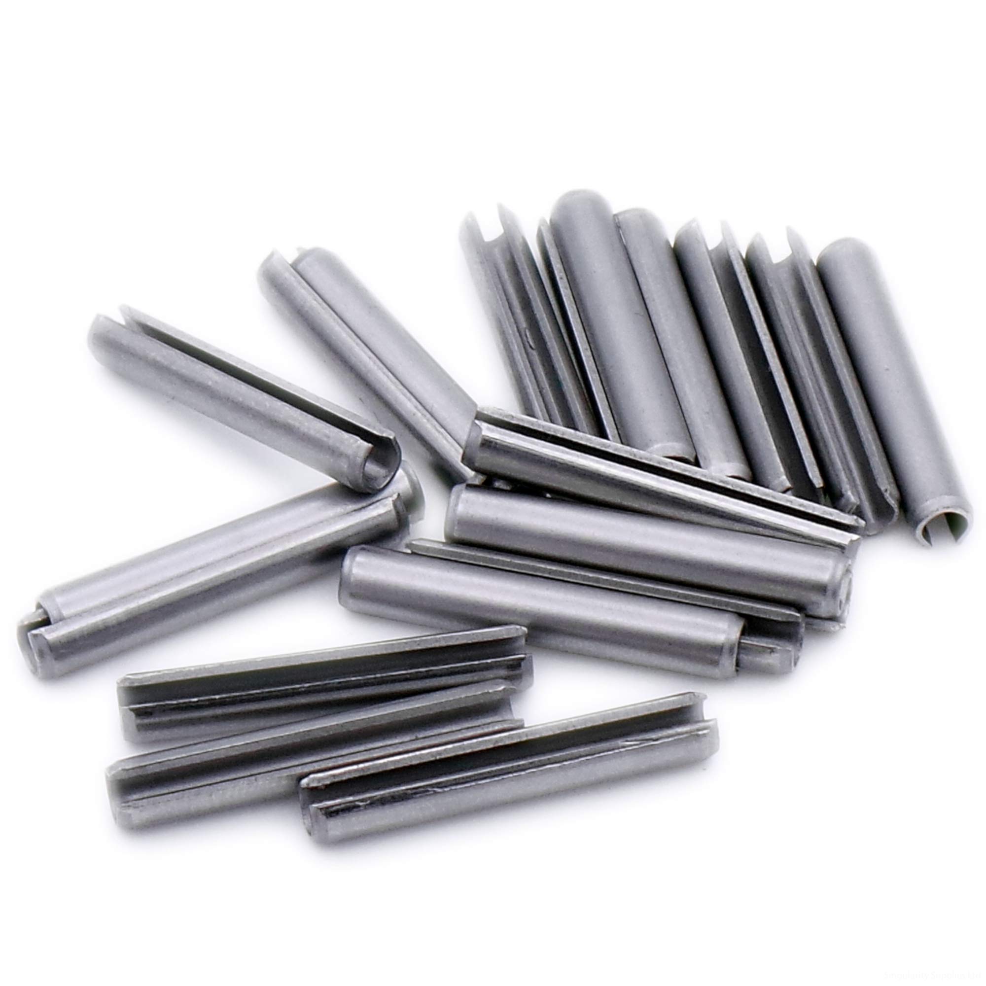 D2.5 (2.5mm x 24mm) Slotted Spring Pin (Heavy) - Stainless Steel (A1) (Pack of 20)
