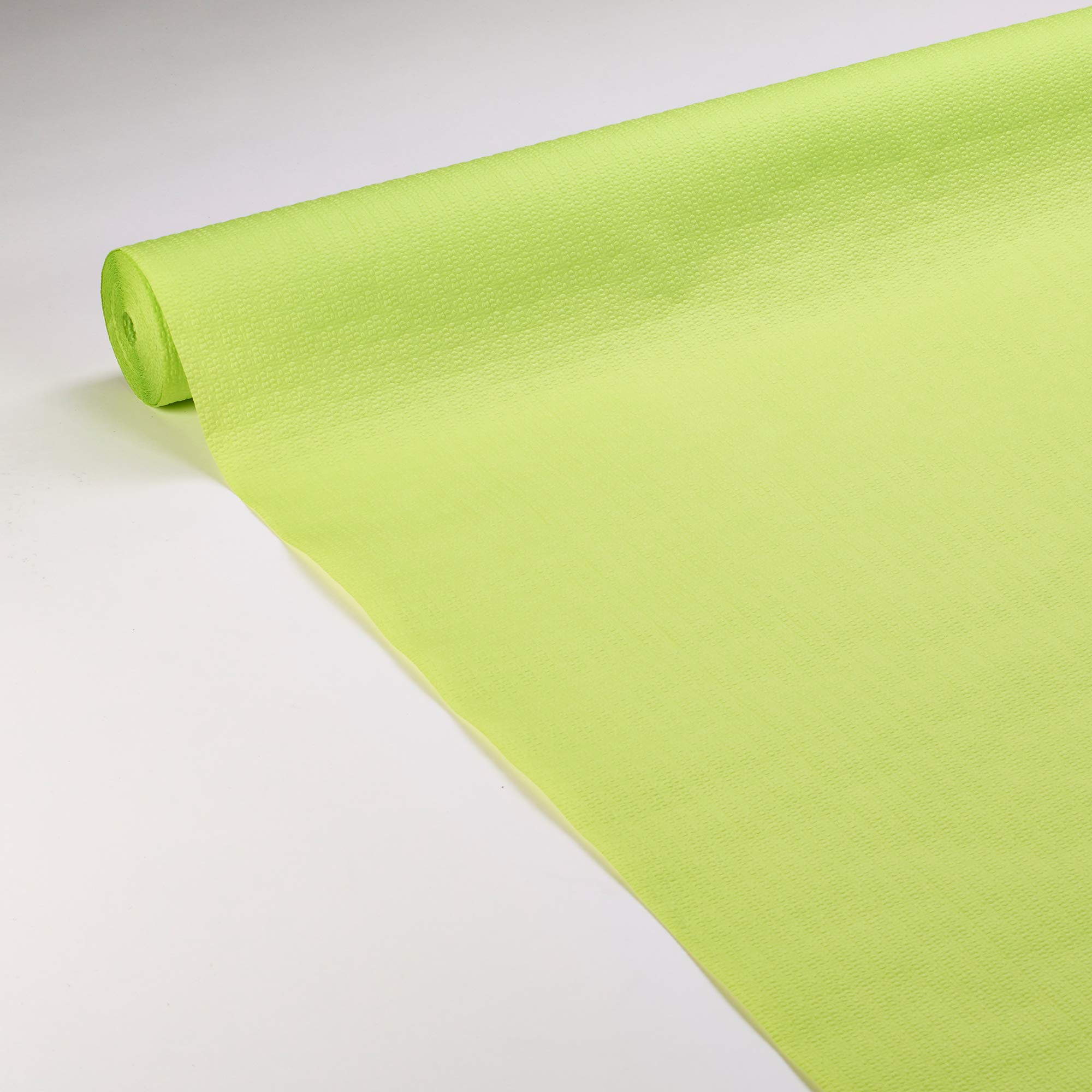 LE NAPPAGE ARTS DE LA TABLE - 72912 - Embossed Paper Tablecloth - Lime Green - Recyclable and Biodegradable - 1.18 x 20 m Roll