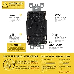 OMEENET GFCI Outlet, Weather Proof & Tamper