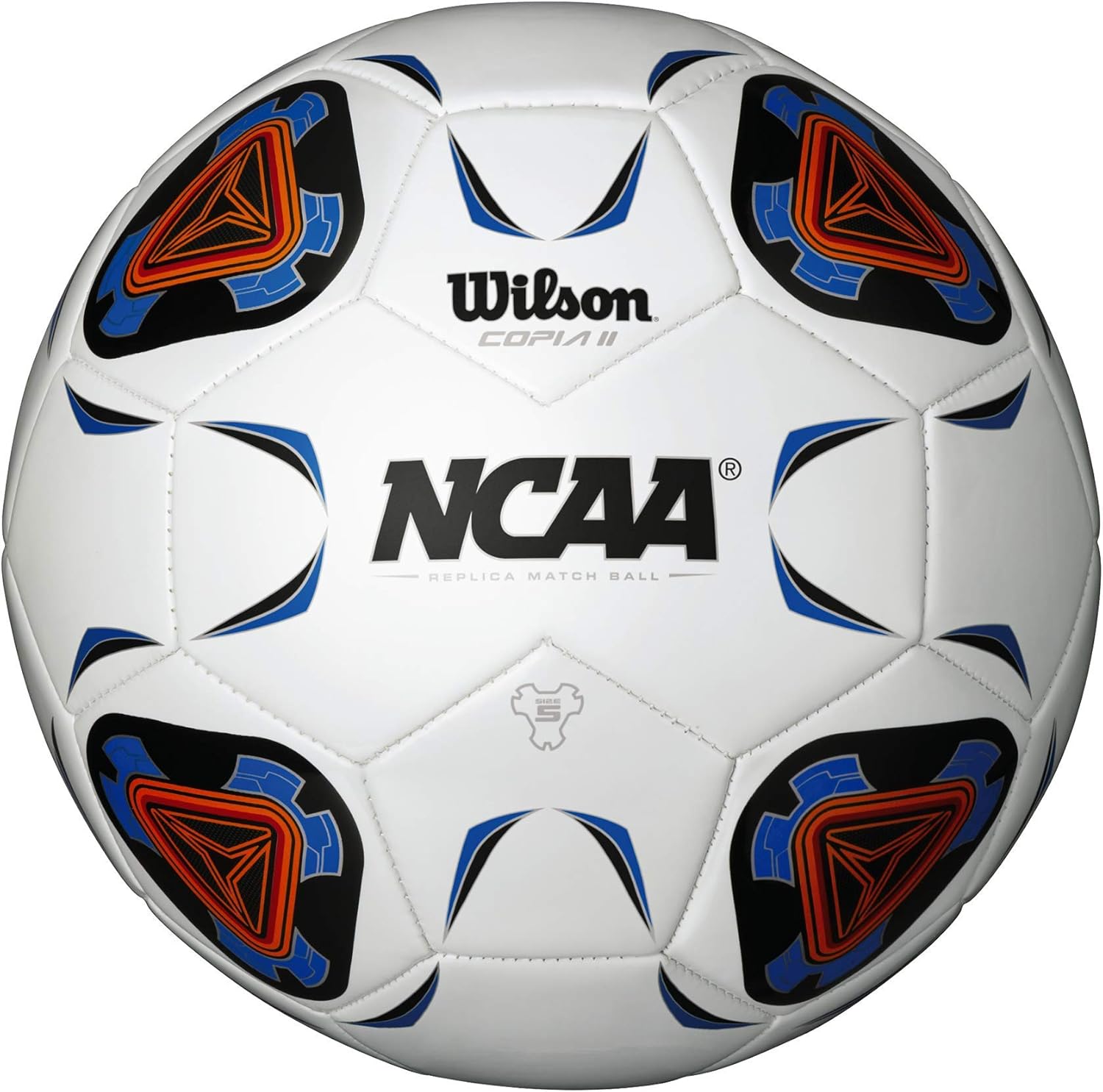 Wilson NCAA Copia II Soccer Ball, White - Size 5 : Sports & Outdoors