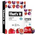 That's it. Apple + Fig Fruit Bars 100% All Natural, No Artificial Ingredients or Preservatives Delicious Healthy Snack for Children & Adults, Vegan, Gluten Free, Paleo, Kosher, Non GMO (12 Pack)