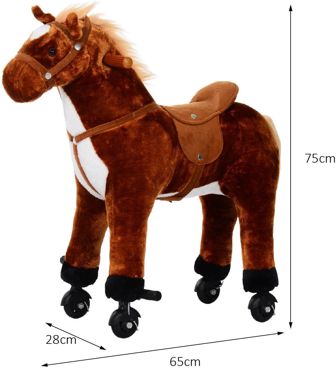 toy horse that walks and neighs