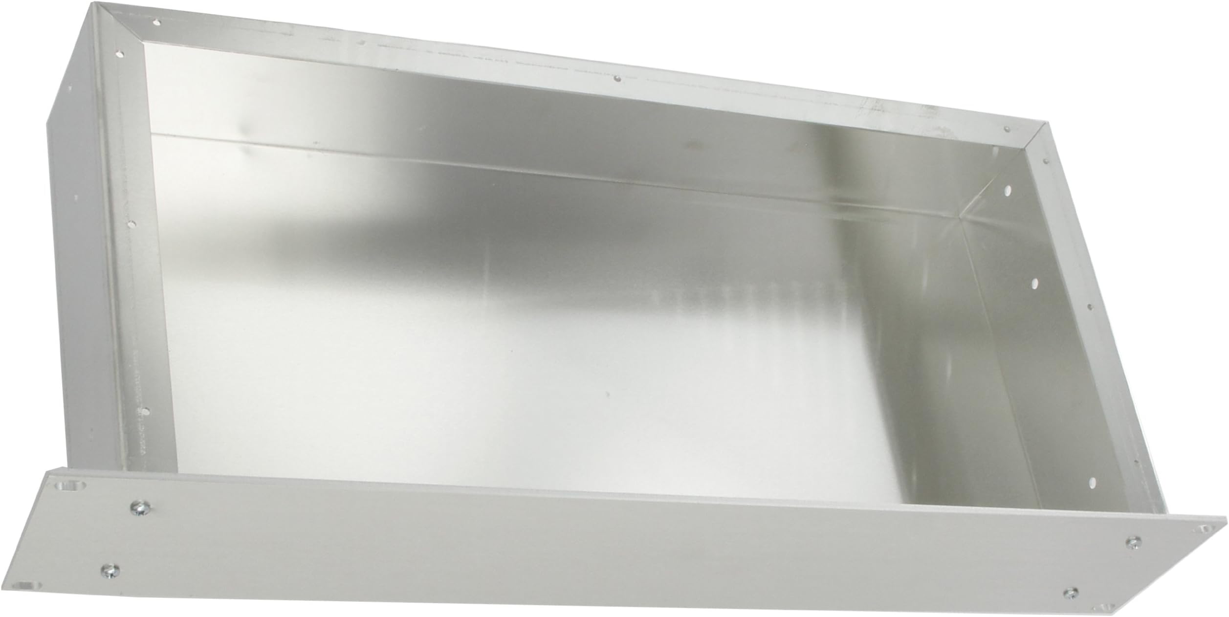 BUD Industries CH-14403 Aluminum Small Rack Mount Chassis 19" L x 8.12" W x 3.5" H, Natural