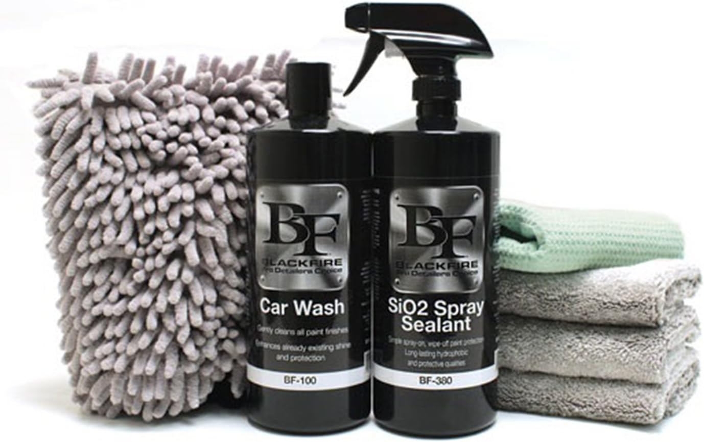 Amazon Com Blackfire Car Care Sio2 Spray Sealant Sio2 Kit Automotive Amazon Com Blackfire Car Care Sio2 Spray Sealant Sio2 Kit Automotive